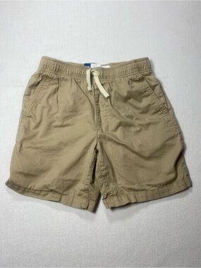 Old Navy Boy’s Drawstring Tan Athletic Relaxed Shorts